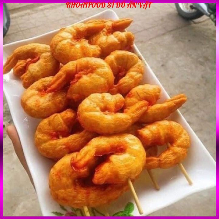 CHẢ TÔM ĐỊNH HÌNH ONGON viên chiên thả lẩu ăn vặt 500g | BigBuy360 - bigbuy360.vn