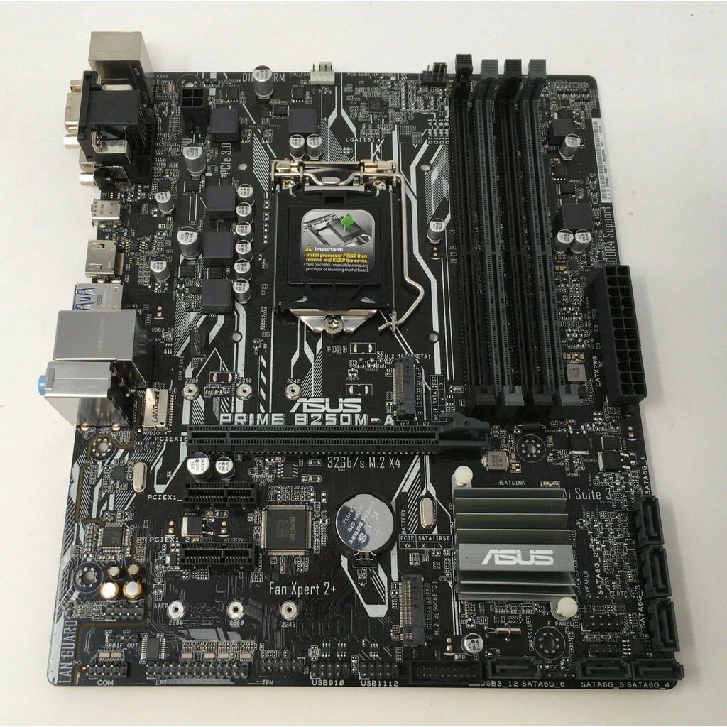 Mainboard Asus PRIME B250M-A Bo mạch chủ Asus B250m hàng cũ còn bảo hành | BigBuy360 - bigbuy360.vn