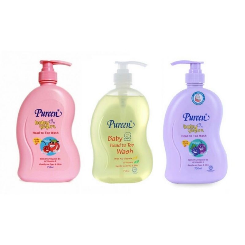 Sữa tắm gội toàn thân Pureen 750ml