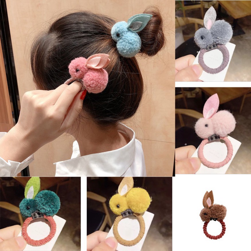 ✨✨Dây Cột Tóc Tai Thỏ Dễ Thương Cho Nữ
