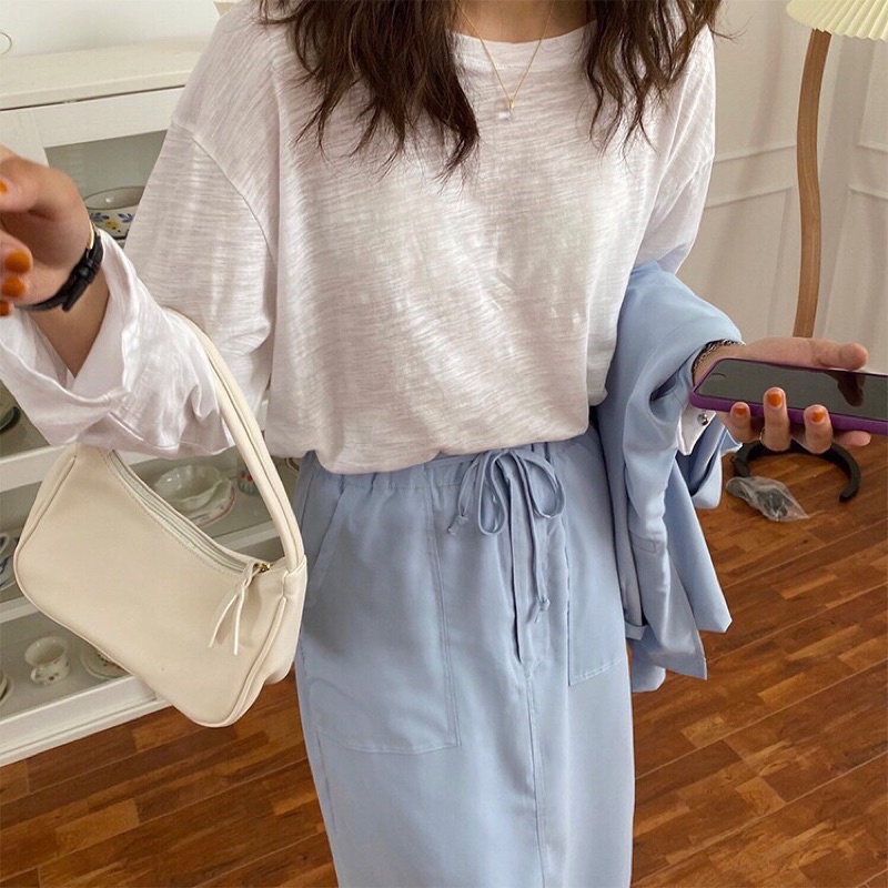 ÁO THUN BASIC TAY DÀI