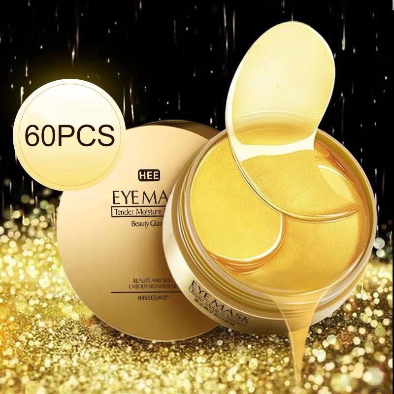 24k Gold Gel Collegan Eye Mask Hydrating Firming Skin Remove Dark Circles