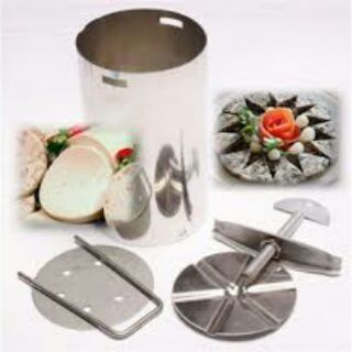 Khuôn Làm Giò Chả Inox 1 KG ( Hàng Việt Nam )