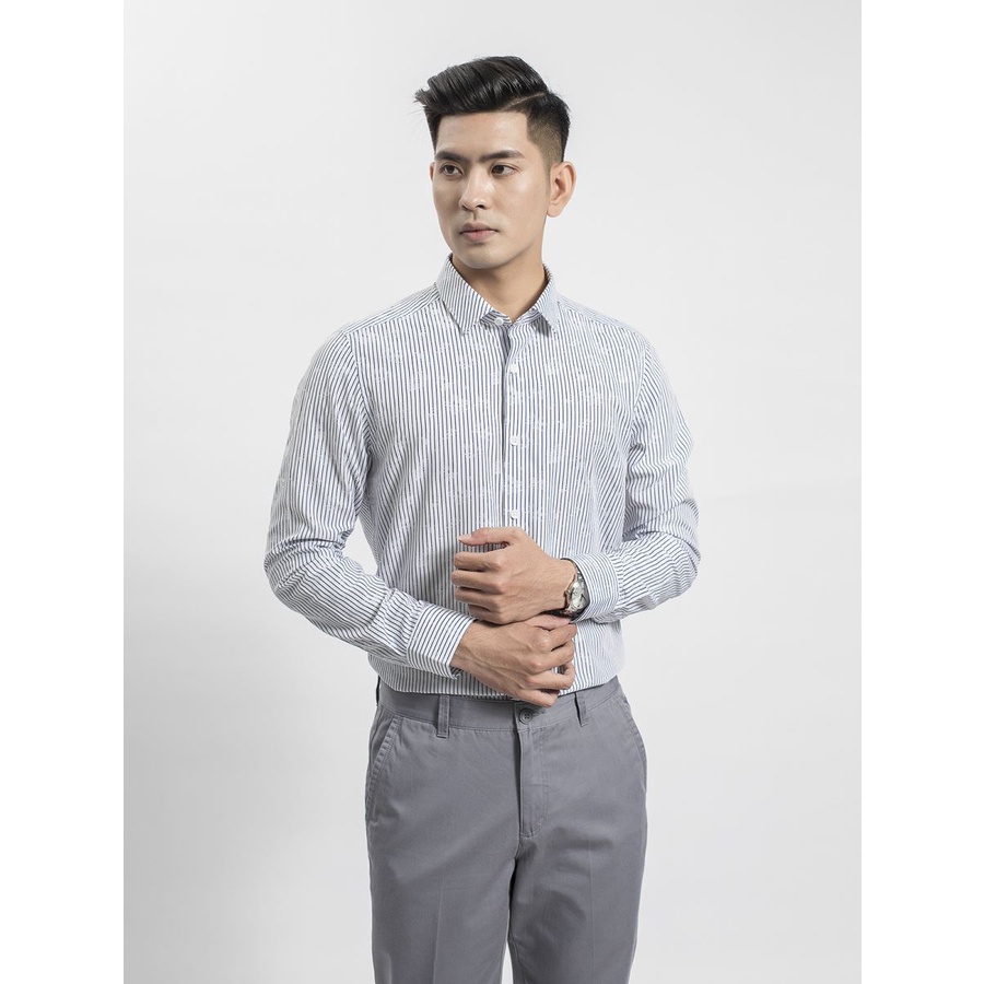 Áo Sơ Mi Dài Tay ALS57408 Slim có 39/40/41/42/43
