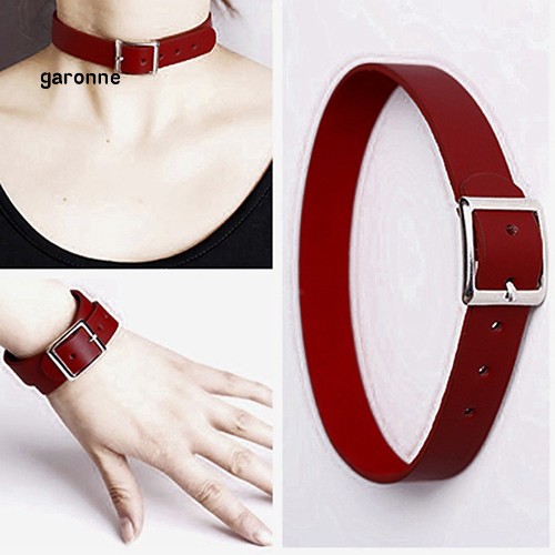 Vòng cổ choker giả da đính đinh tán phong cách cá tính dành cho nữ