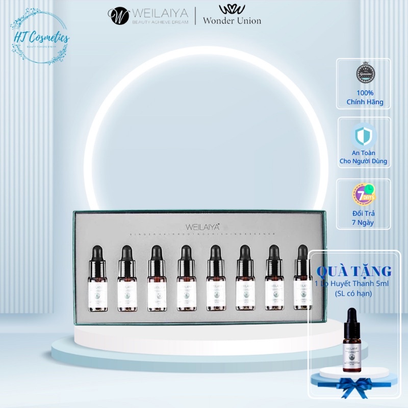 Serum kích mọc và làm dày tóc Weilaiya (5ml x 8 lọ)