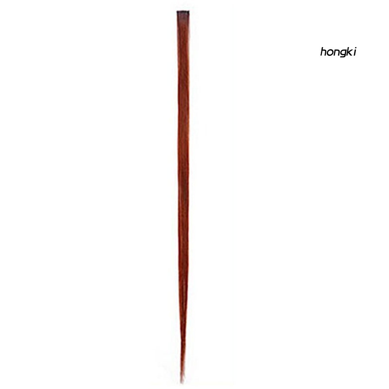 Tóc giả nối dài thẳng nhiều màu sắc bằng sợi tổng hợp cho nữ