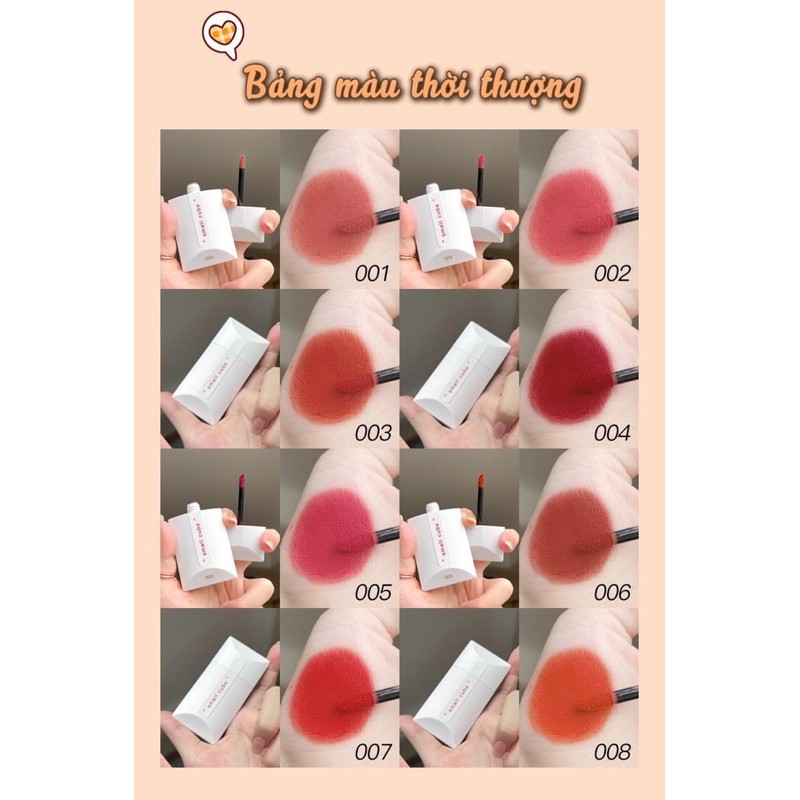 Son môi thiết kế dang danh thiếp Huaxixi bản dupe hãng Perfect Diary