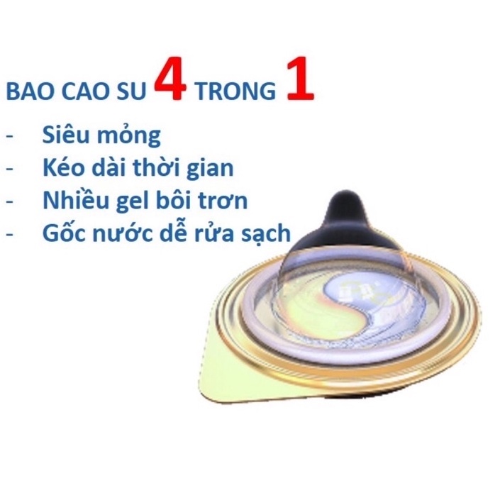 Bao cao su OlO 001 Lửa băng kéo dài thời gian, Hộp 10 bcs, bcs siêu mỏng, nhiều gel bôi trơn,hàng chính hãng - 001 STORE