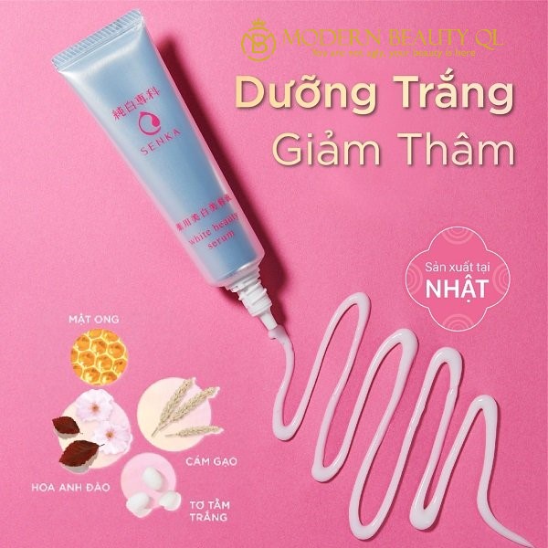 CHÍNH HÃNG: Tinh Chất Senka Dưỡng Sáng Da, Mờ Thâm Sạm 35g
