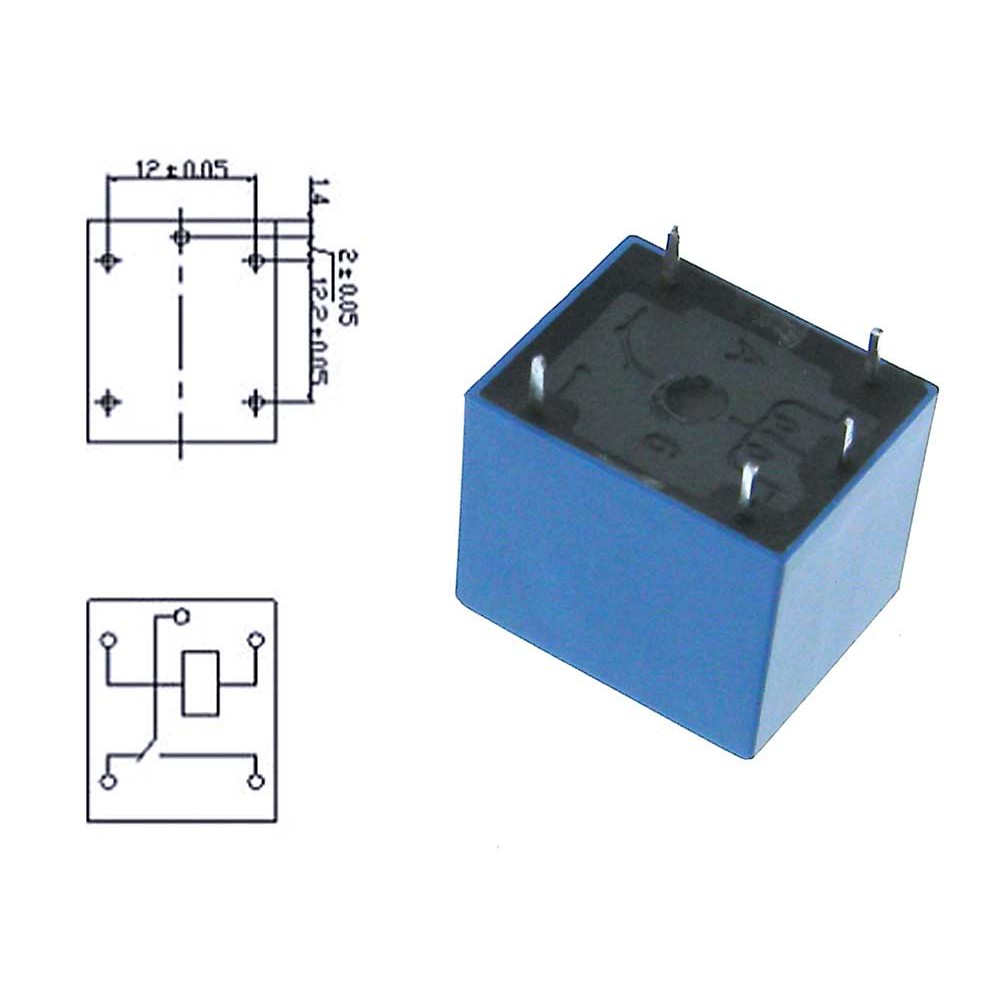 SRD-12VDC-SL-C Relay Rơ le Songle 5 chân 12V 10A