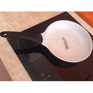 Chảo từ men Đức Rapido 24cm đáy chấm