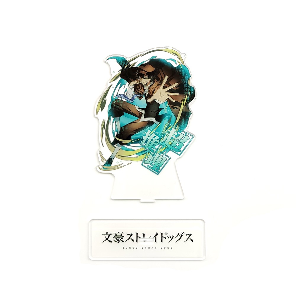 Mô hình nhân vật hoạt hình Bungo Stray Dogs Nakahara Chuya Edogawa Ranpo dạng đứng bằng acrylic