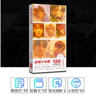 Postcard Love Yourself BTS