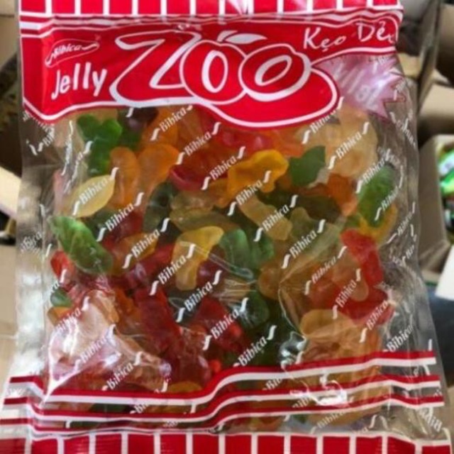 Gói Kẹo Dẻo Chip ZOO 500gr