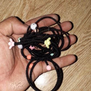 Combo 5 chiếc cột tóc đen 2 dây có 5 mẫu khác nhau