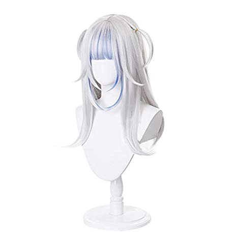 Hololive Gawr Gura Vtuber Cosplay Costume Phim hoạt hình Anime Cosplay Trang phục Dress Woman Bộ Tóc Giả