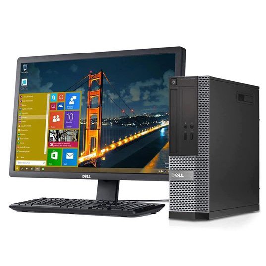 Máy tính đồng bộ hãng Dell Optiplex (Core I3 41xx/8G/VGA GT1030/ SSD 128GB/500G)