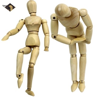 Con Rối Gỗ Hình Người Dùng Trang Trí