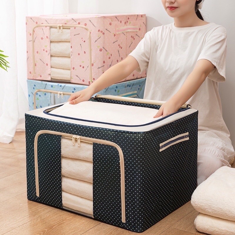 Hộp Đựng Quần Áo Chăn Màn Khung Thép Cao Cấp