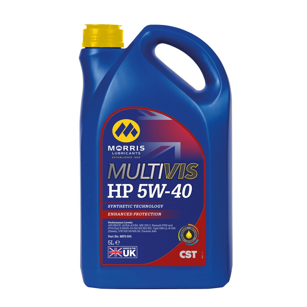 Dầu nhớt ô tô cao cấp: Multivis CST HP 5W-40