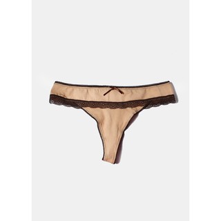 QUẦN CHIP SHOP MISS A Two-Tone Ruffle Thong Panty