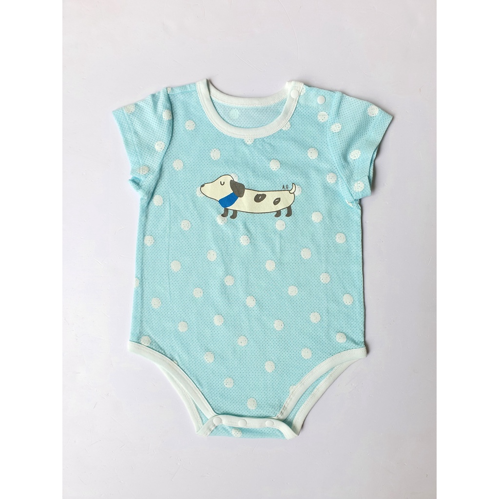 MOB1909 Body lỗ xanh-vàng chú cún