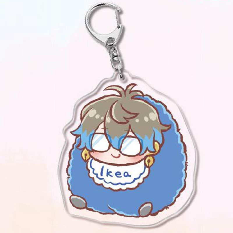 Ygt Luxiem Móc Chìa Khóa Bằng Acrylic Hình Anime Mysta Ike Vox Shu Luca Dễ Thương Cho Nữ