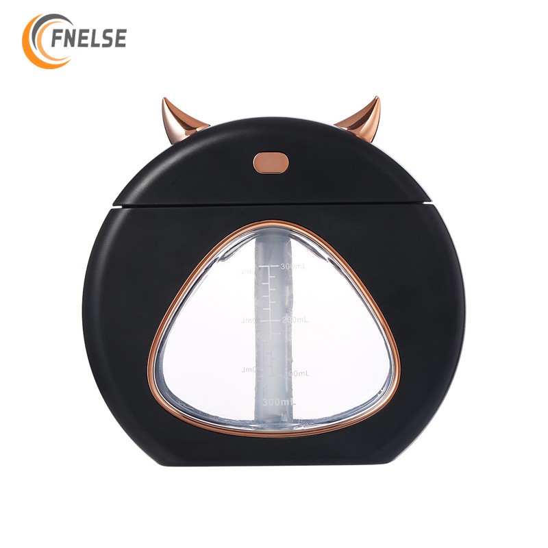 Máy phun sương tạo ẩm Fnelse hình ác quỷ để sử dụng tại nhà sạc USB 300ML
