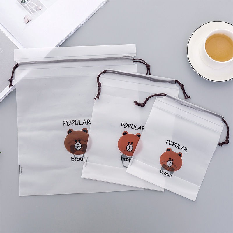 Set 6 Túi Trong Suốt Đựng Mỹ Phẩm Tiện Dụng
