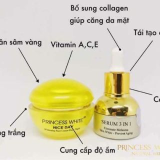 NICE DAY KEM DƯỠNG TRẮNG DA MẶT