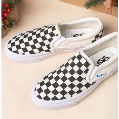 Giày Sneaker Nam, Giày Vans Vault Caro (Slip On Checker) Chính Hãng cho nam nữ