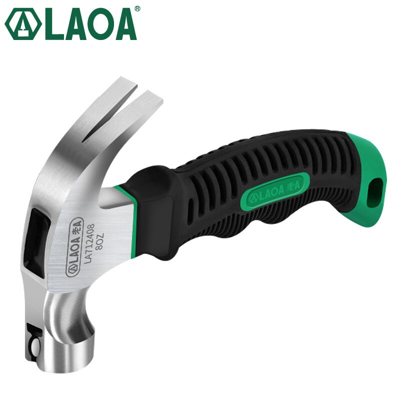 Búa Nhổ Đinh Mini LAOA LA712408 Có Khe Để Giữ Đinh, Chất Liệu Thép Cacbon Có Độ Bền Cao