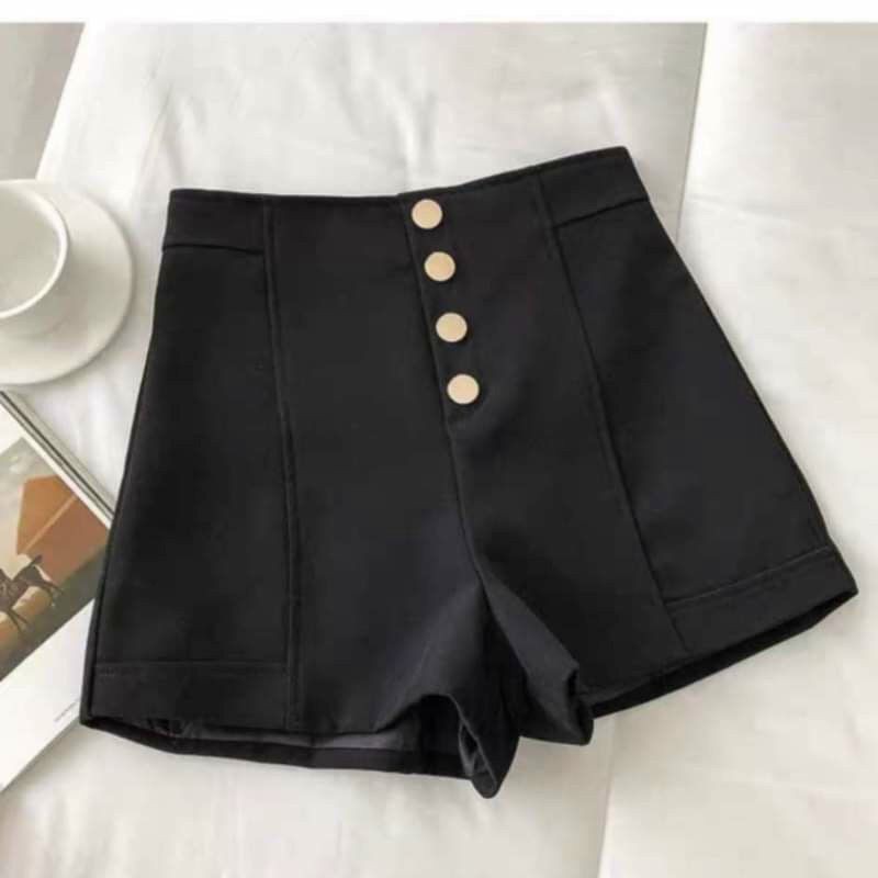 ⚡XẢ KHO⚡Quần Sooc 4 khuy thẳng cạp cao siêu tôn dáng | BigBuy360 - bigbuy360.vn