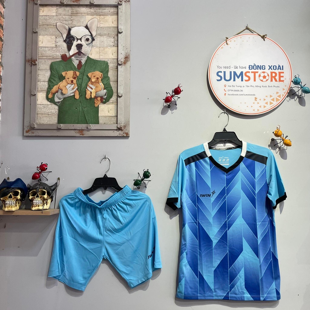 Quần Áo Bóng Đá Không Logo Mẫu Mới iWin Cool A07  - Áo Đấu Hot 2022