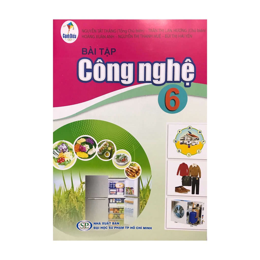 Sách - Cánh diều ,Bài tập công nghệ 6