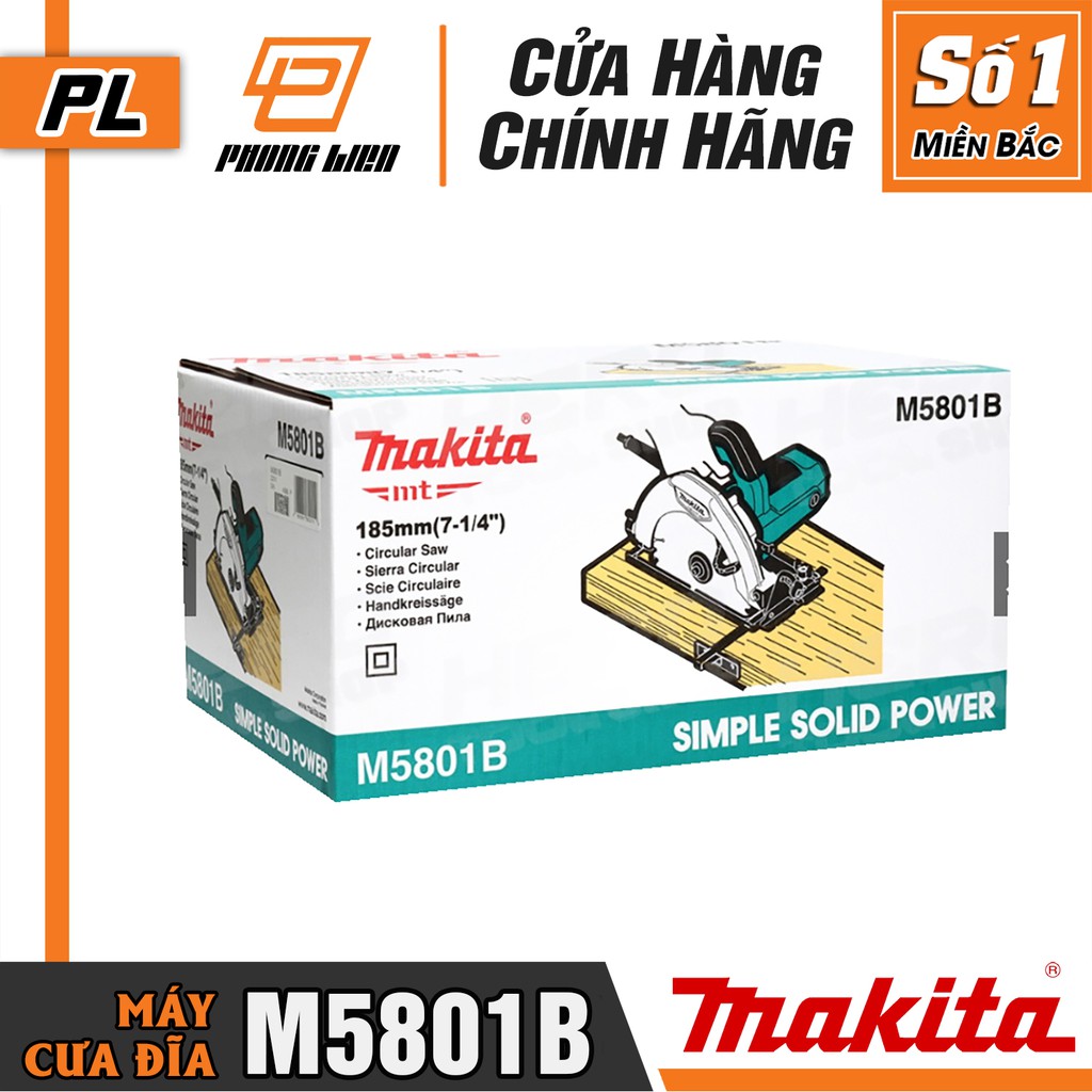 Máy Cưa Đĩa Makita M5801B  - Hàng Chính Hãng