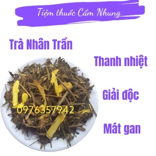 1 gói trà nhân trần đã rửa sạch sao thơm 200gr