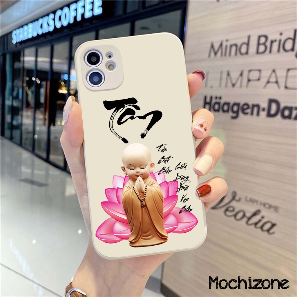 Ốp lưng hình chú tiểu thư pháp Phát Đức Tâm An Lộc Ip 6plus/6s/6splus/7/7plus/8/8plus/x/xr/xs/xsmax/11/12/13/pro/promax