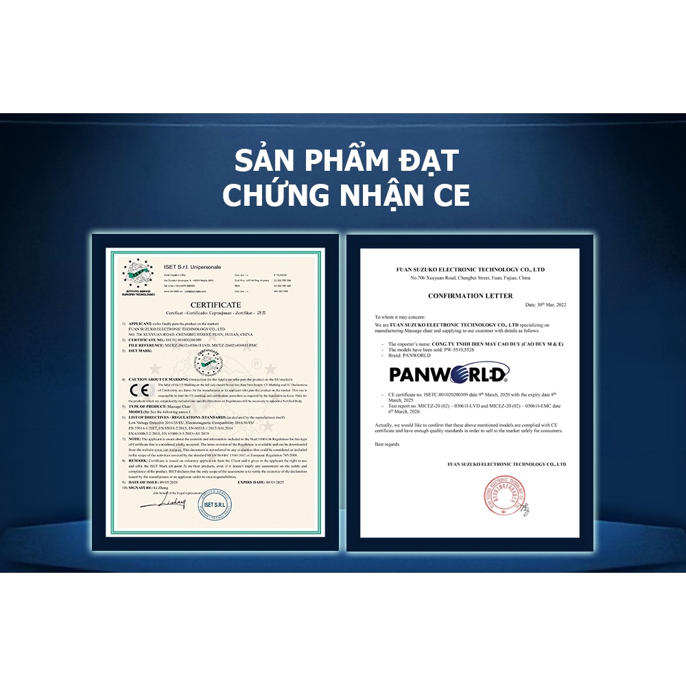 Ghế massage Panworld PW-5519 thương hiệu Thái Lan massage toàn thân cao cấp