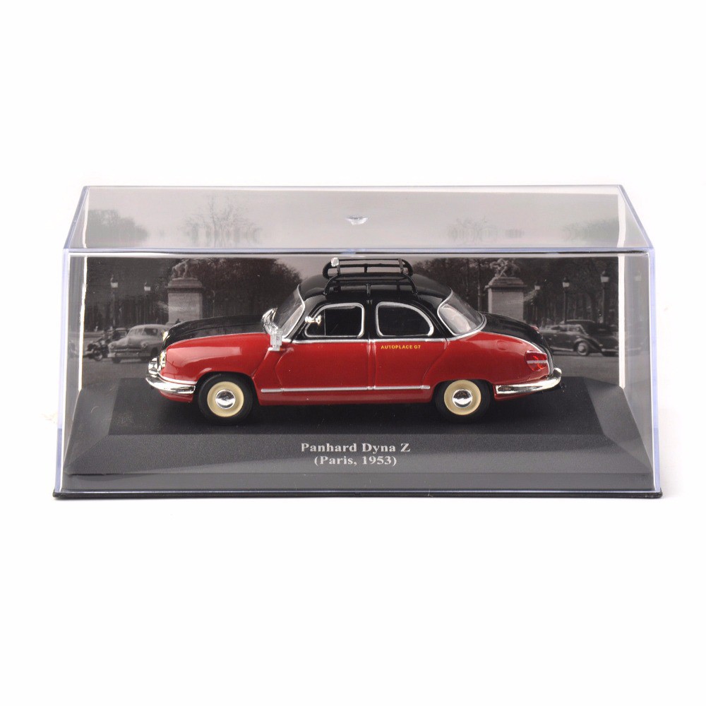 Mô hình xe ô tô Taxi IXO Panhard Dyna Z Paris 1953 tỉ lệ 1:43 cao cấp