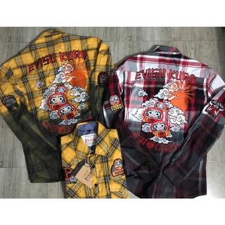 Áo Sơmi Evisu Full Thêu