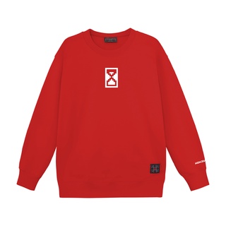 Áo khoác nỉ NEEDS OF WISDOM Pixel Logo Sweater - Local Brand Chính Hãng