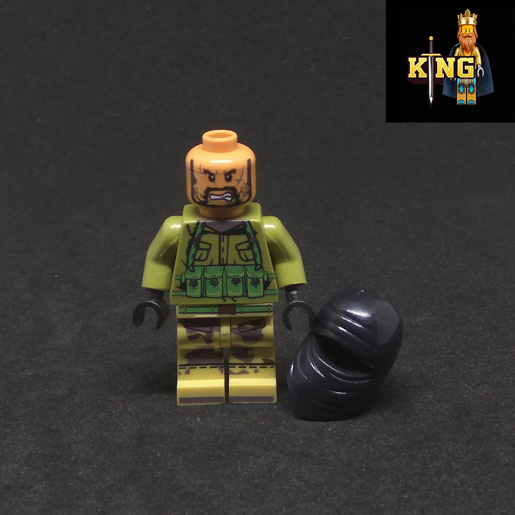 NON-LEGO Military Vigilance People Single Y18
