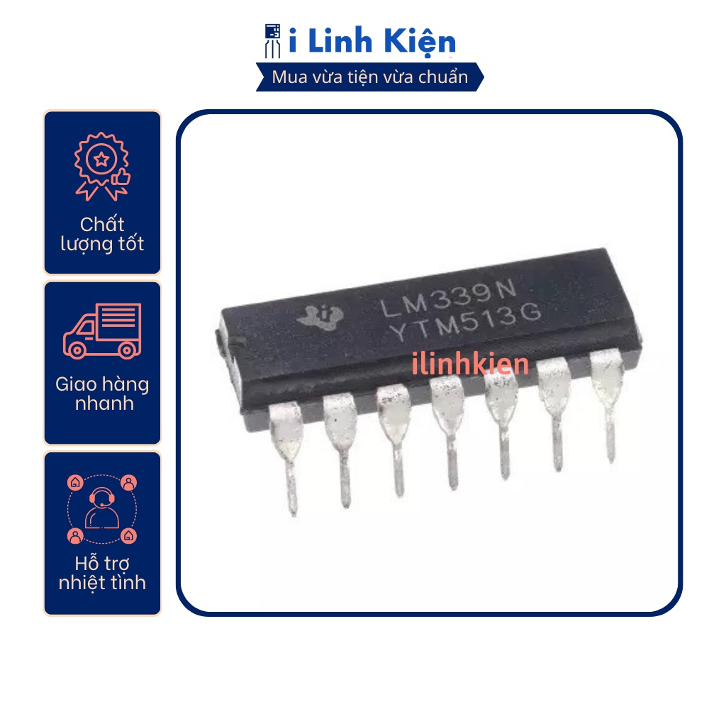 LM339N DIP-14 chính hãng chất lượng tốt