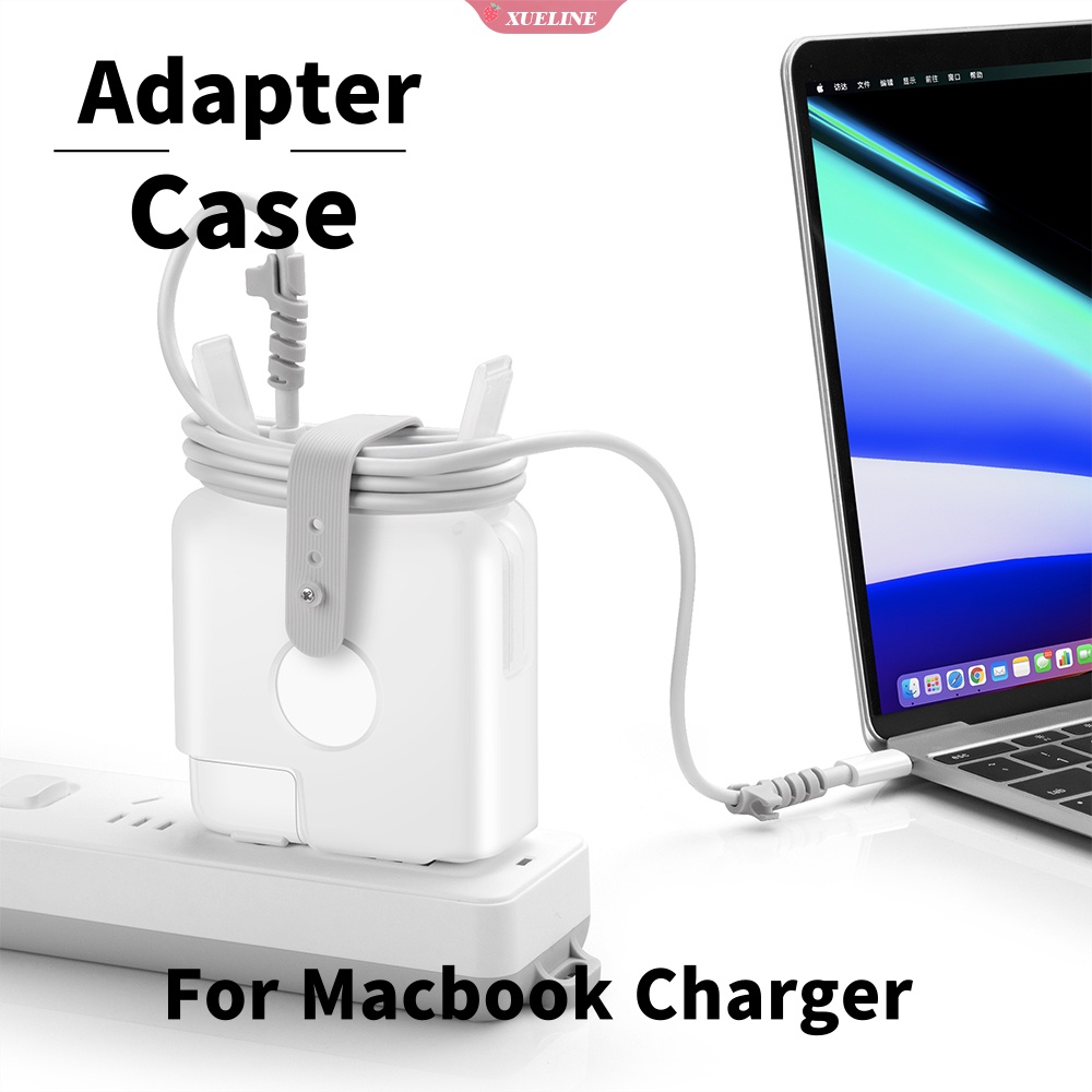 Vỏ Bọc Bảo Vệ Bộ Sạc Cho MacBook Air Pro Retina 13 15 16 Sử Dụng Cho Mag safe USB C 60W 61W 85W 87W 96W