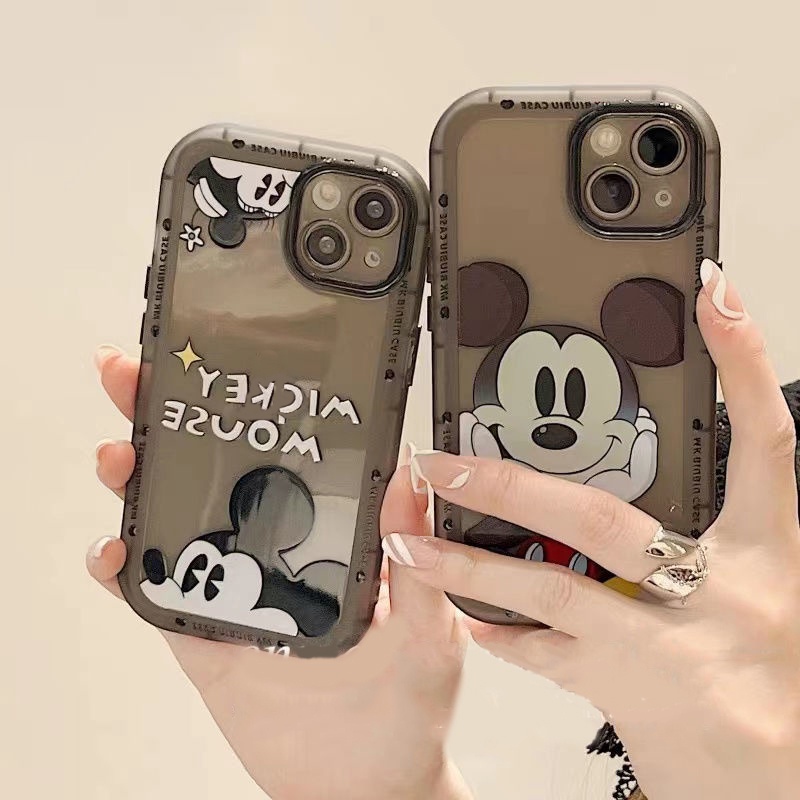 Ốp Điện Thoại TPU Silicon Mềm Trong Suốt Họa Tiết Dễ Thương Cho iPhone 13 12 Pro Max Mini 11 XS XR X 8 7 6S Plus SE 2020