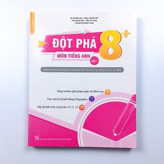 Sách Đột phá 8+ môn Tiếng anh tập 1