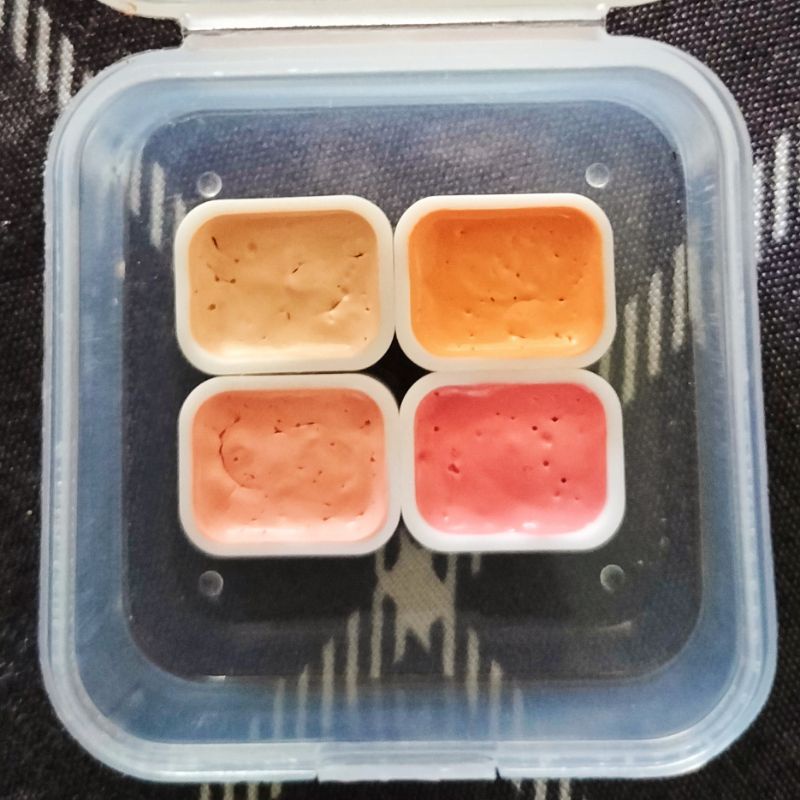 Pocket màu nước hạng hoạ sĩ tone pastel tô da