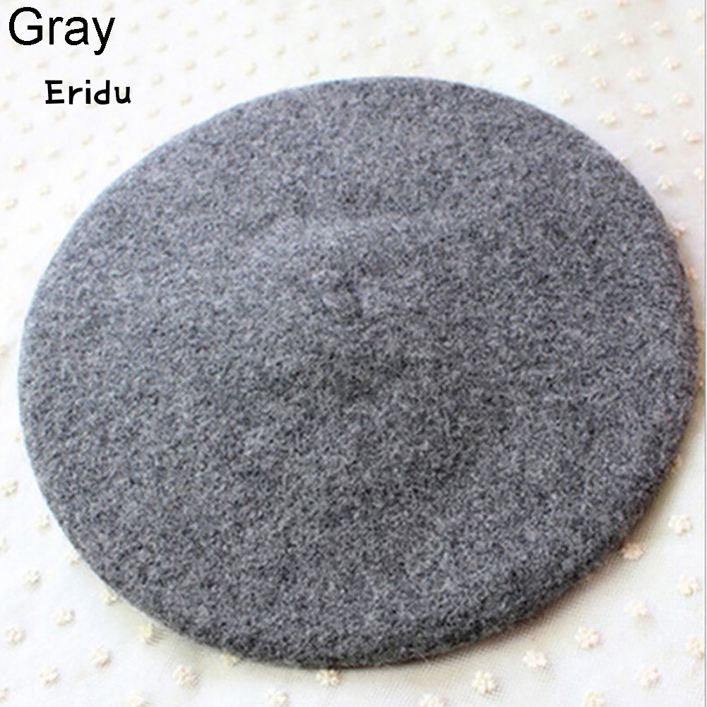 Mũ Beret Màu Sắc Đơn Giản Thời Trang Cho Nữ